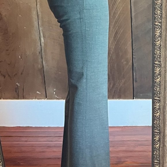 ELIE TAHARI Brown/Beige Wool Stretch Pants - 6 - Picture 6 of 9